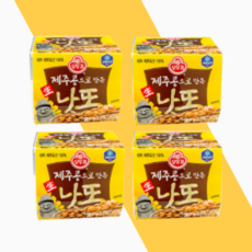 오뚜기 제주콩으로 만든 생낫또 56g 낫또 총672g