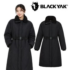 [백화점 정품] 블랙야크 BLACKYAK 여성벨트형다운 L퍼카라롱다운자켓 3BYPAWU501