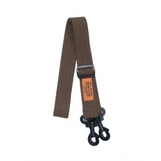 Matchwood可調整式肩背帶 側背帶 AS-013，多款顏色可選，耐磨材質，舒適減壓, 棕底橘標