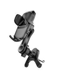 車載出風口手機支架 升級Y型底座 加長穩固鋼鉤 適用橫豎空調口 台灣現貨, 1個, 10代夾頭【最新款】+長款升級出風口掛鉤