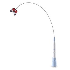 ibooooo 電動逗貓棒, 藍色 充電款, 1個