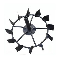 관리기 철바퀴 부품 A. 2.3 아세아관리기 고무바퀴 바퀴 농업용 35cm 내경, 1개