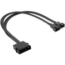 2팩 4핀 모렉스실제 2핀에서 2x3핀4핀 PMW 12V PC 케이스 팬 전원 어댑터 케이블 팬PWM 커넥터에서 모렉스 컴퓨터 냉각 스플리터 Y 케이블까지