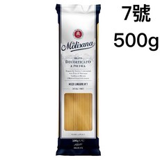 Molisana 茉莉義大利麵 7號細扁麵 500g, 1個, 500g【店取最多8包】新舊包裝隨機出貨,超商/店到店：限重5kg【單筆最多8包】