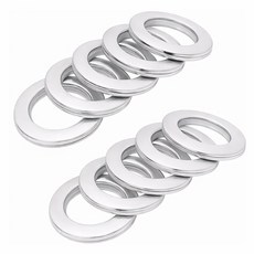 로즈퀸 커튼 아일렛 링 DIY 커텐 부자재 저소음링 10P 세트, 1개, 실 버 10p