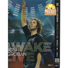 JOSH GROBAN AWAKE LIVE 喬什葛洛班 08 醒了 演唱會 DVD, 如圖所示