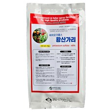 모두싹판다 황산가리 수용성 관주용 유황 질산 황산 칼륨 고구마 비료, 1kg, 1개