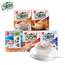 3시15분 대만 밀크티 5종25포 오리지널 로즈 홍콩식 흑당 얼그레이 로스티드 홍차 나이차, 기본+장미+로스티드+흑당+일월담