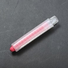 분필홀더 투명 회전 칼라 배색