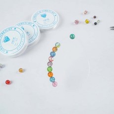 완자스토어 우레탄 팔찌 끈 줄 비즈팔찌DIY, 01) 0.4mm