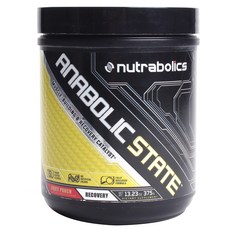 NUTRABOLICS Anabolic state複合胺基酸粉 水果潘趣酒口味, 375g, 1罐