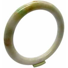 小樂珠寶 翡翠手鐲 圓骨鐲 白月光芙蓉 A貨玉鐲, 1個