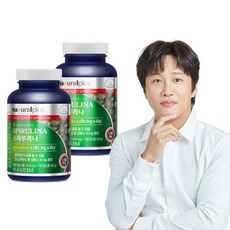 내츄럴플러스 내츄럴플러스 스피루리나 180정 2병(6개월분)/항산화, 내츄럴플러스 내츄럴플러스 스피루리나 180정 2병(6개