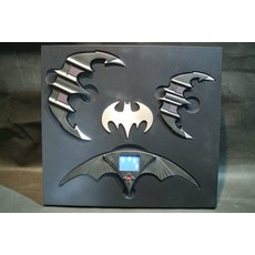 參號倉庫 Style on Video Japan 電影道具收藏 蝙蝠俠 1:1 蝙蝠飛鏢組, 1個