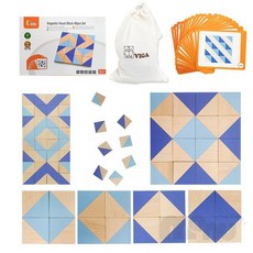 [마누상점] 돌선물 아기자석퍼즐 아기교구 자석퍼즐