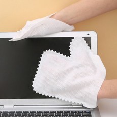 먼지포 장갑 20매 청소포20매 02102WT, 1개