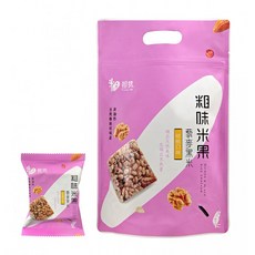 粗味 藜麥黑米米果 核桃口味, 126g, 1個