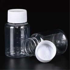 학교과학실 분말 소분용 플라스틱 눈금용기 30ml 10p 교과연계실험 학습교구 과학캠프, 2세트