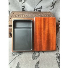 素池硯 歙硯龍潭坑黑玉 尺寸14.3x8.8x2.8cm, 1個