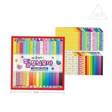 에스웍 뜯어쓰는 펄 무늬 30매 10개입 무늬색종이