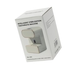 OW 치약 디스펜서 자동센서 살균기 칫솔꽂이 소독기 민트, one, 벽걸이형