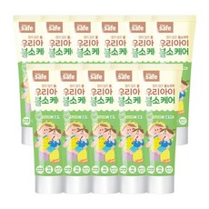 키즈세이프 우리아이 불소케어 치약 1~6세, 60g, 1개