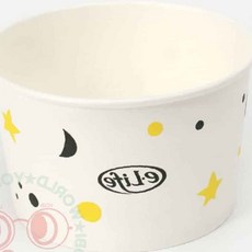 원형종이용기 종이 용기 10개 750ml 종이용기750 1회용종이용기