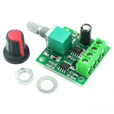 DC 1.8V 3V 2A 30W PWM 모터 속도 컨트롤러 1803BK 저전압 조절 드라이브, 03 1PCS, 01 2A Speed Controller