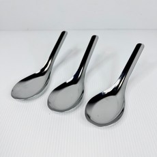 台灣製304白鐵中台匙 全長15.3cm, 1個, 白鐵, 湯匙