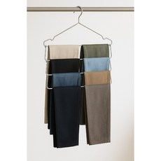 台灣製造 304不鏽鋼四層式褲架 最高抗鏽等級 可戶外晾曬 衣櫃收納 不鏽鋼毛巾架 掛褲架, 1個, 不鏽鋼本色