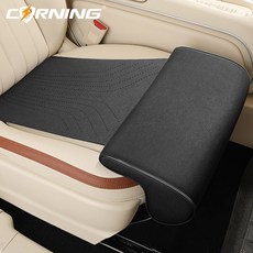 자동차 시트 다리 매트 쿠션 베개 익스텐더 범용 익스텐션 지지대 메모리 드라이버 패딩 자동, Bla, 1개