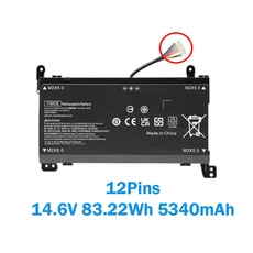 FM08 12/16핀 HP Omen 17 AN000NO AN001NJ AN002NA AN003NK AN003NE AN004UR AN005UR AN005NQ용 정품 오리, 01 12Pins