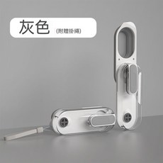 寵物外出便攜飲水器 天青色 寵物飲水杯 狗狗水壺 摺疊隨行杯, 1個, 深空灰（附贈掛繩）