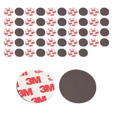 오르벤 3M 원형 자석 스티커, 12개, 60mm