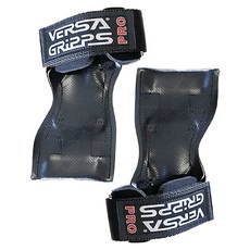 베르사그립 프로 리프팅그립 헬스스트랩, 블랙, 1개