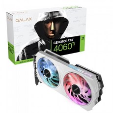 [갤럭시 공식 인증점] 갤럭시 GALAX 지포스 RTX 4060 Ti EX WHITE OC D6 8GB
