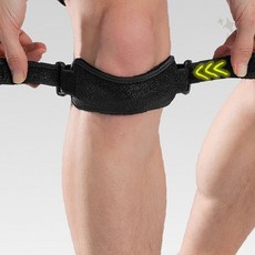 운동용 무릎 관절 보호 지지대 슬개골 압박 밴드 등산 조깅 헬스 트레이닝, 1개