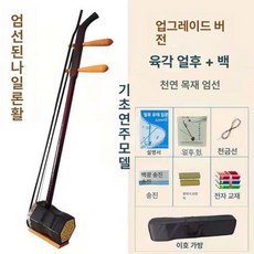 아쟁 현악기 해금 취미용 전통 악기 입문용 나일론 활 원통형, 1개, 나일론 활+백팩