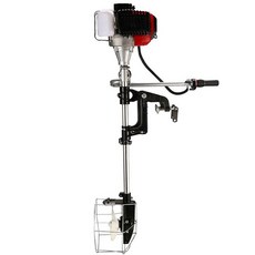 예초기선외기 경량 2 4 마력 360도 추진기 고무보트엔진, B 2 행정 44-5 엔진 2.2 마력