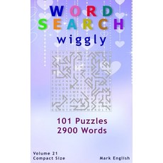 Word Search: Wiggly 101 Puzzles 2900 Words Volume 21 Compact 5"x8" Size Paperback, Independently Published, English, 9798705733538