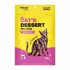 40g 캣츠디저트 연어 참치 국내산 스틱 더캣, 1개, 상세페이지 참조