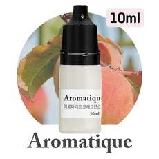 [아로마티끄] 프래그런스 오일-10ml 원액 디퓨저 캔들 향수 석고 방향제 스톤 리필-, 1개, 10ml, 085.넥타린 블라썸 앤 허니(복숭아)