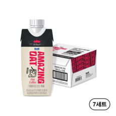 매일유업 어메이징 오트 폴바셋 오트 커피 비건 식물성 음료, 330ml, 84개