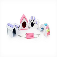 셀엔드 햄스터집꾸미기 햄스터은신처 햄스터하우스, 달팽이집 퍼플, 1세트