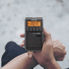 SANGEAN DT-800 數位式口袋收音機 (公司貨) - 黑色/黃色, 黑色, 黑色