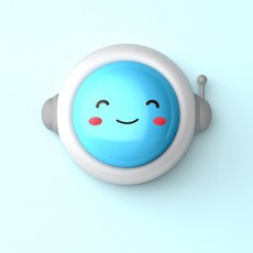 兒童摸高跳計數器 語音互動 跳高訓練器材, 9cm男生款宇航員, 1個