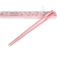 랄잇 헬로키티 무소음 젓가락세트 산리오저분집 유아수저통, 1개