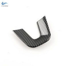 지프 그랜드 체로키 SRT8 2014-용 닷지 듀랑고 차저 챌린저 자동차 내부 스티어링 휠 패널 커버 트림