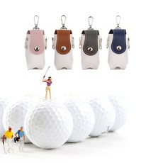 파우치 수납 힙색 골프백 PU 골프티 볼포켓 공주머니, 핑크, 핑크, 1개