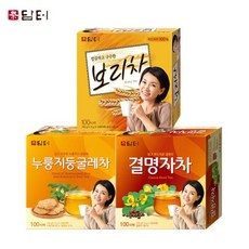 담터 누룽지둥굴레차 +결명자차 +보리차 (300T), 1
